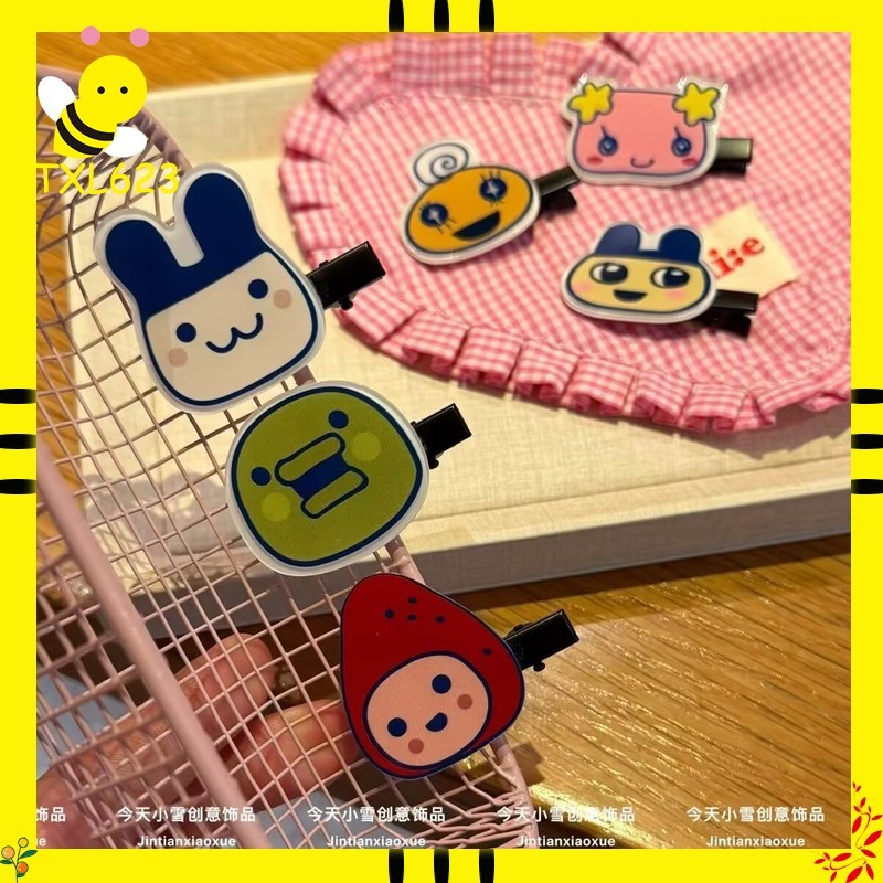 Women'S Accessories List - Tamagotchi Serie Haarspeld Cartoon Eendenbek Clip