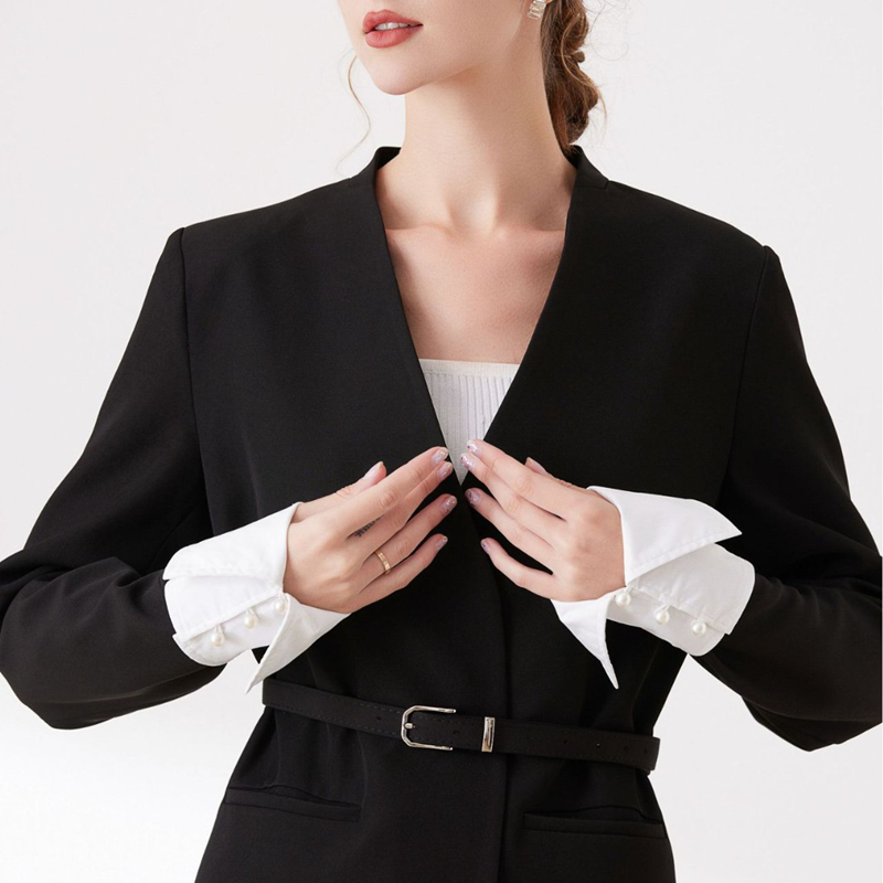 Women'S Work Accessories - DIY Elegant Office Shirt Valse manchetten