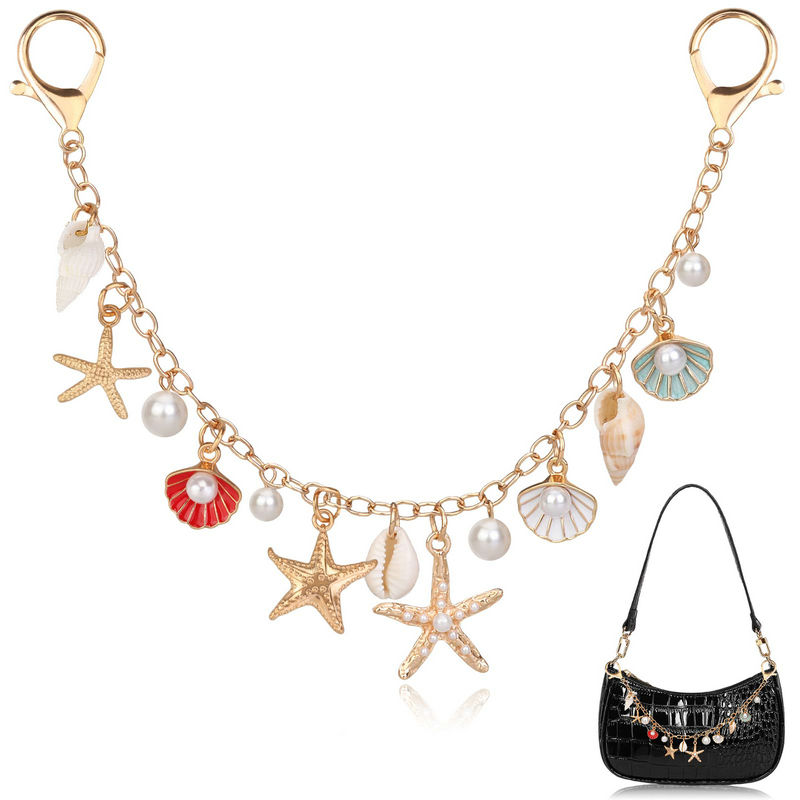 Women Accessories Pack - Tasbedels voor handtassen Gouden sleutelhanger Portemonnee