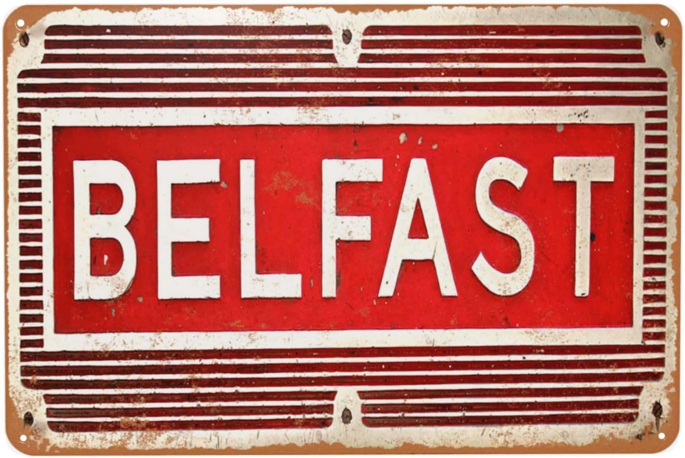 Women Accessories Poster - Vintage metalen bord, Belfast blikken borden,