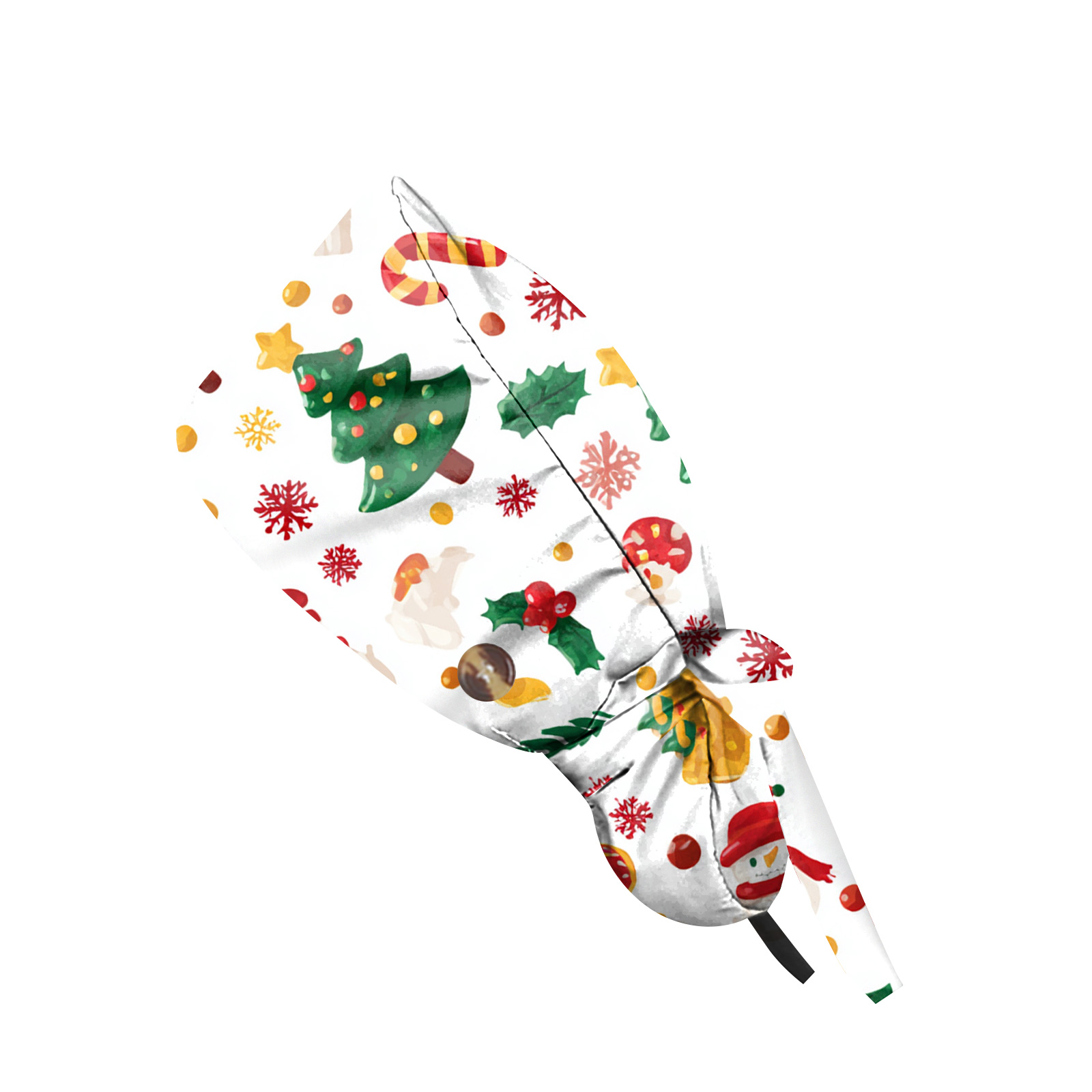 Women'S Work Accessories - Kerst Elementen Gedrukt Chirurgische Apotheek Baotou