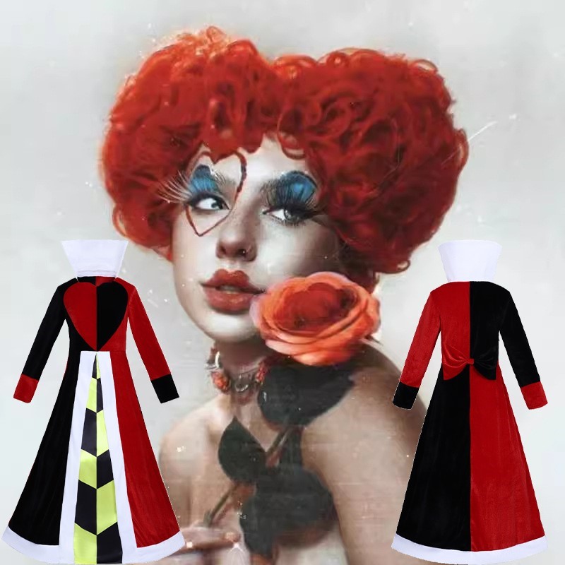 Women'S Accessories List - Koningin Anime Rood Hart Film Cosplay