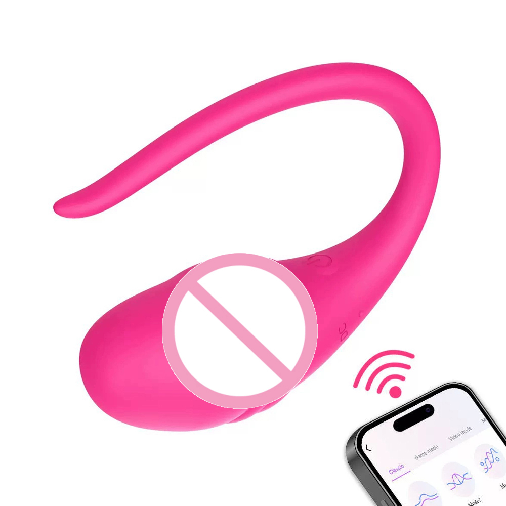 Women Accessories App - Draadloze Bluetooth Dildo Vibrator Ei voor