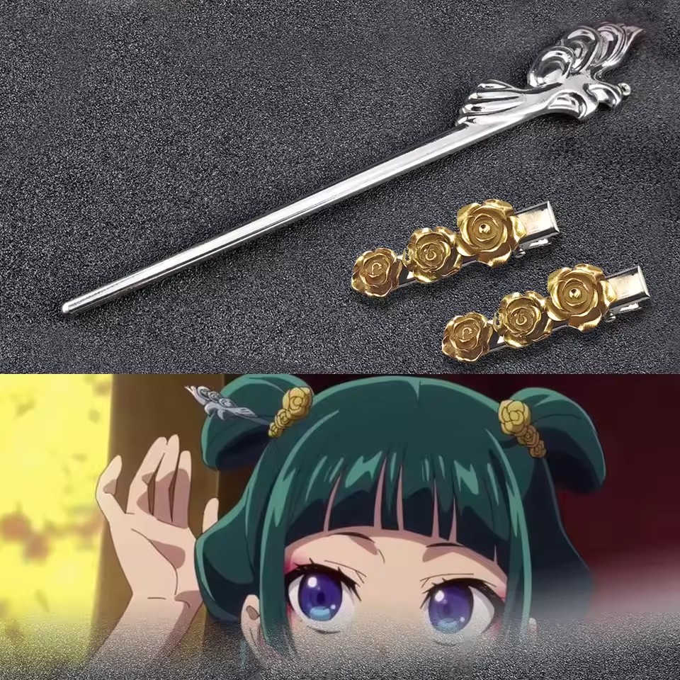 Women'S Accessories List - Apotheker Diaries Legering Haarspelden Anime Cosplay