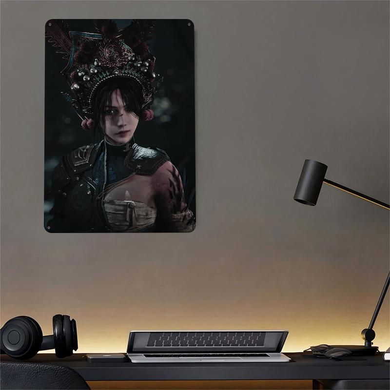 Krijger Vrouw Met Sierlijke Ho - Women Accessories Poster recensie en prijs