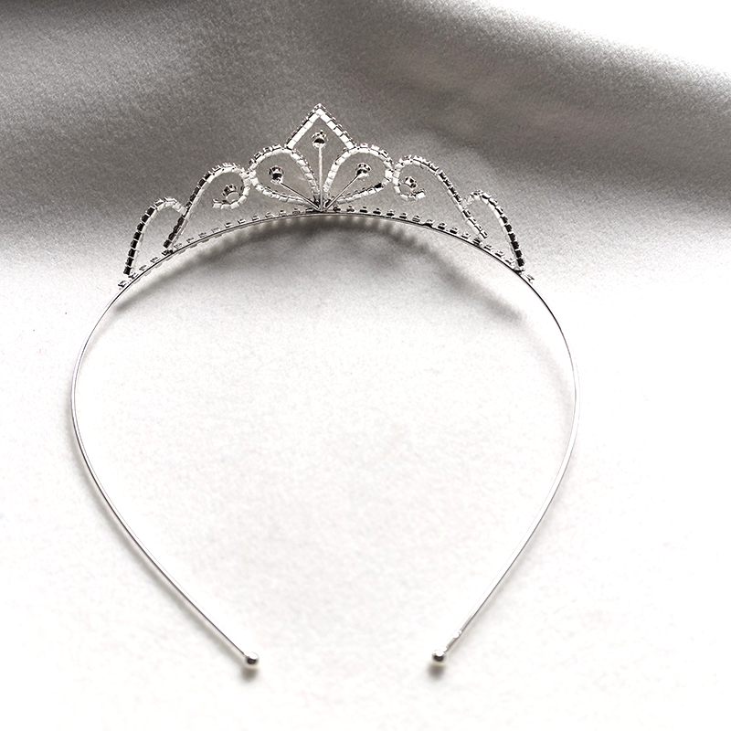 Zilverkleurige strass bruidskr - Women Accessories For Wedding recensie en prijs
