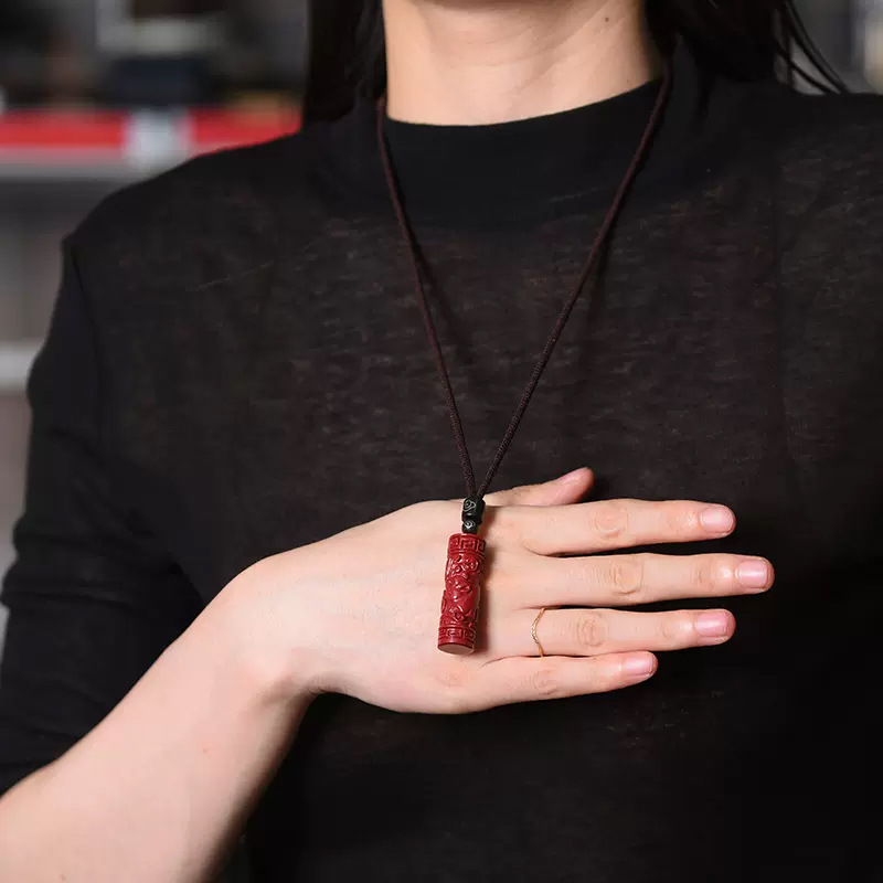 Luxe Rode Cinnaber Chinese Die - Women'S Accessories Jewelry recensie en prijs