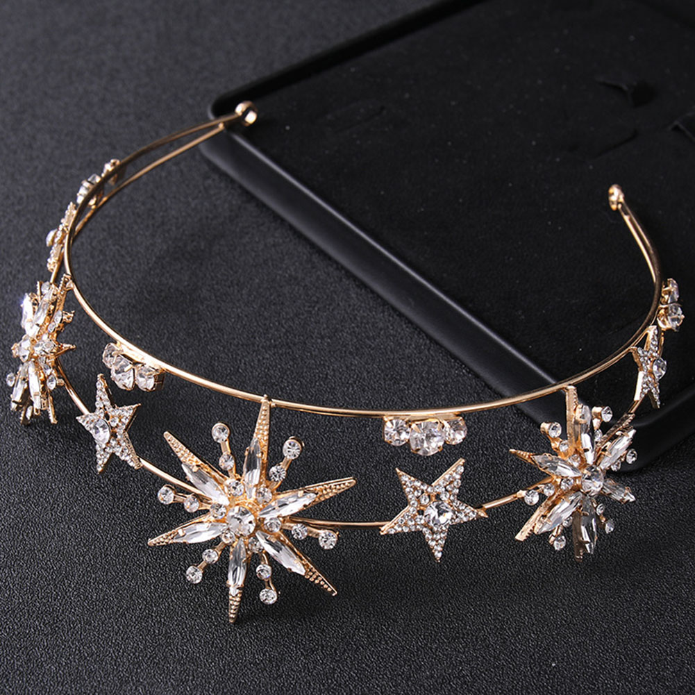 Stervormige kroon met sprankel - Women Accessories For Wedding recensie en prijs