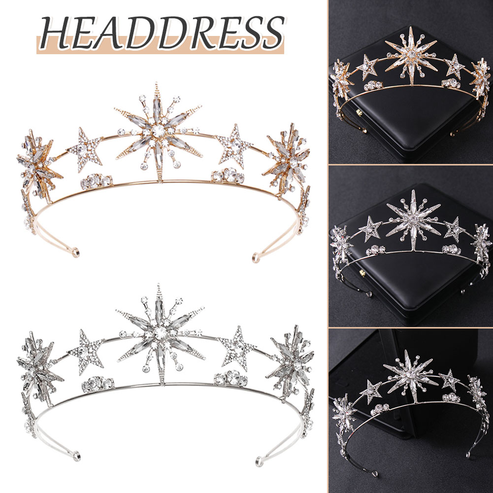 Stervormige kroon met sprankel - Women Accessories For Wedding recensie en prijs