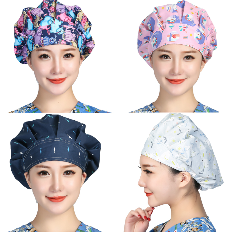 Bouffant Scrubs Hoeden Cartoon - Women'S Work Accessories recensie en prijs