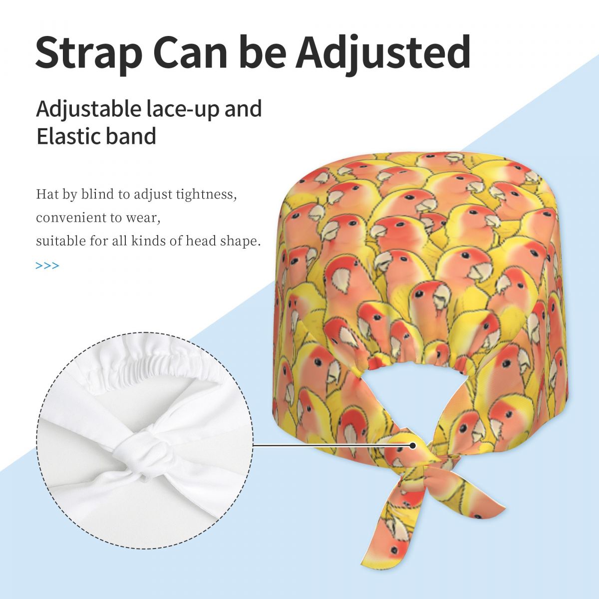 Verpleegstersmuts Lutino Peach - Women Accessories Poster recensie en prijs