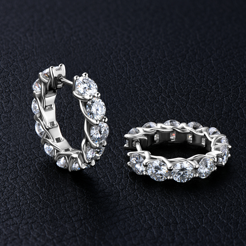 Luxe 4mm Moissanite Eternity C - Women'S Emo Accessories recensie en prijs