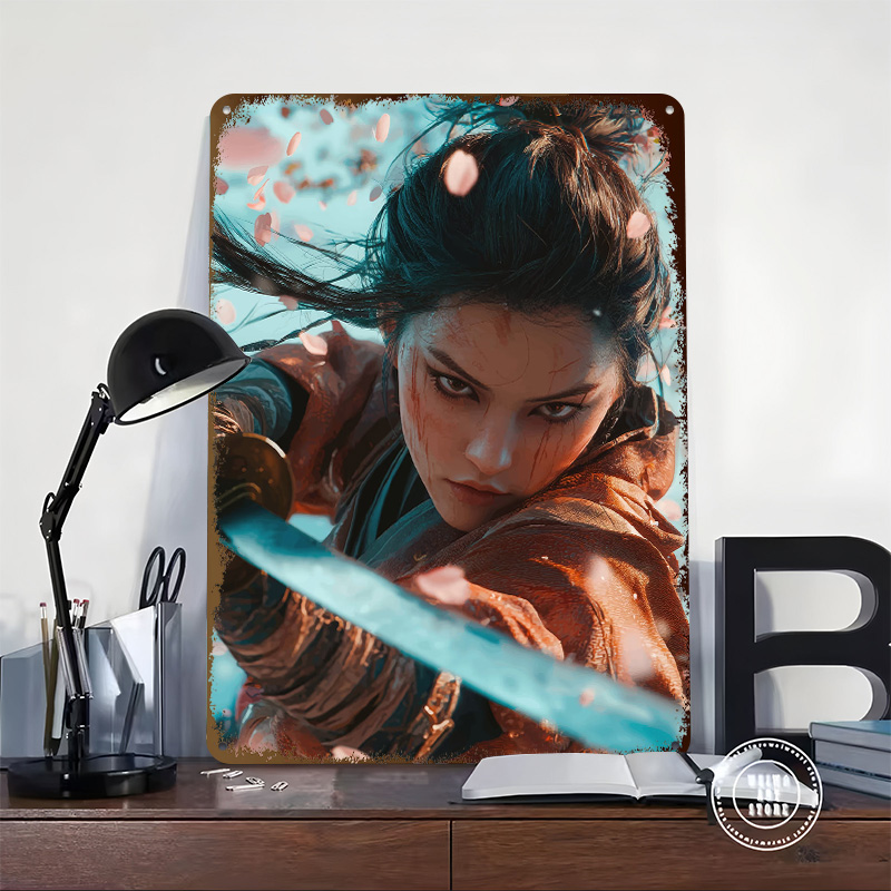 Samurai Warrior Woman Poster A - Women Accessories Poster recensie en prijs