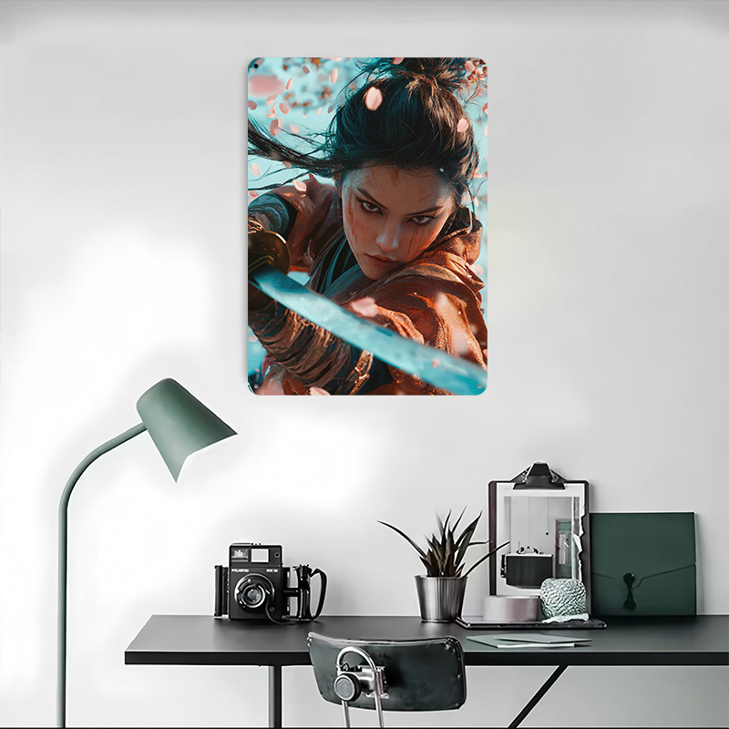 Samurai Warrior Woman Poster A - Women Accessories Poster recensie en prijs