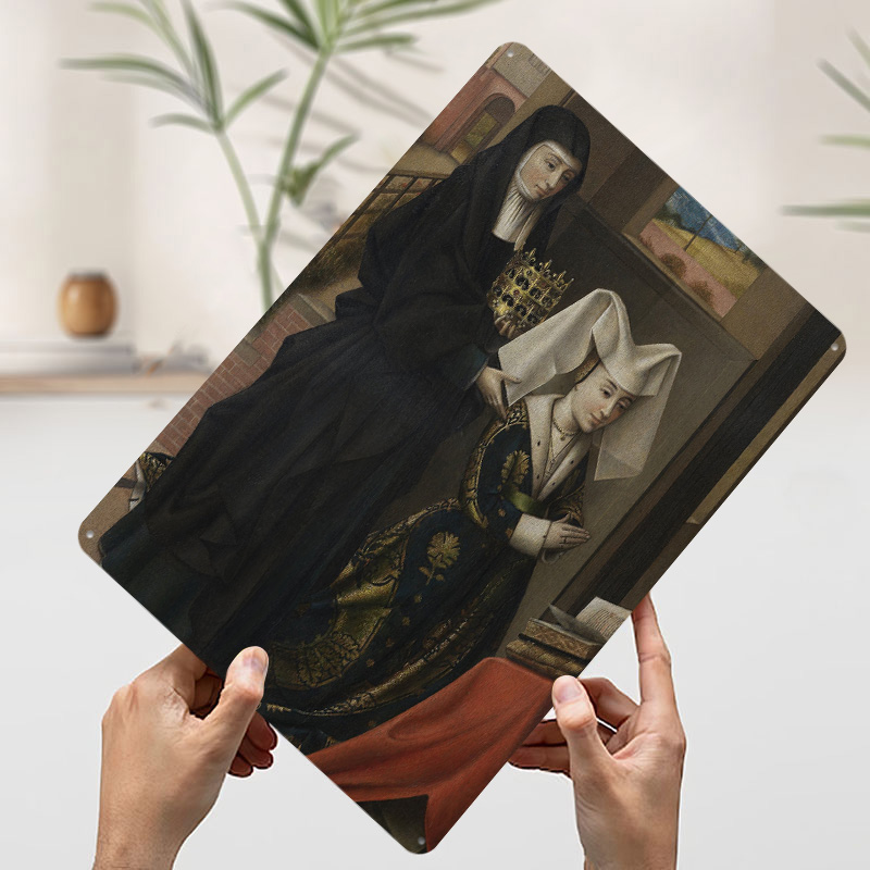 Religieus schilderij van twee  - Women Accessories Poster recensie en prijs
