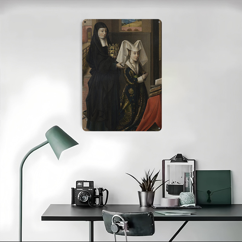 Religieus schilderij van twee  - Women Accessories Poster recensie en prijs