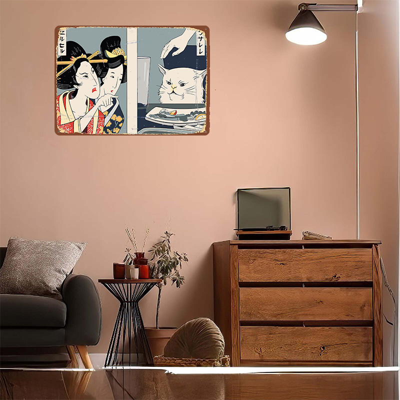 Vrouw schreeuwt tegen een kat  - Women Accessories Poster recensie en prijs