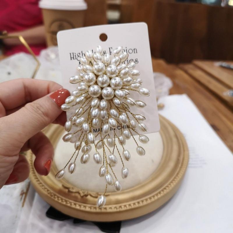 Vintage elegante parelbloem br - Women Accessories Bouquet recensie en prijs