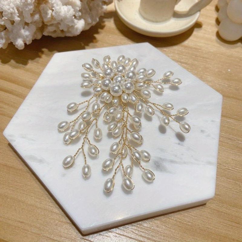 Vintage elegante parelbloem br - Women Accessories Bouquet recensie en prijs