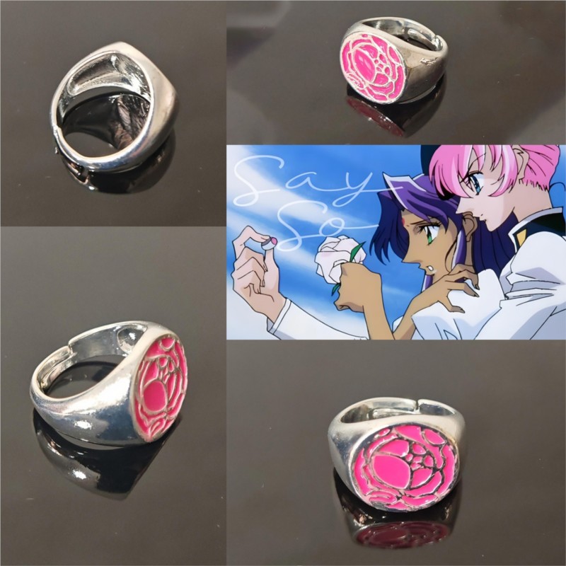 Roze roosring Tenjou Utena Rev - Women Accessories Gift Set recensie en prijs
