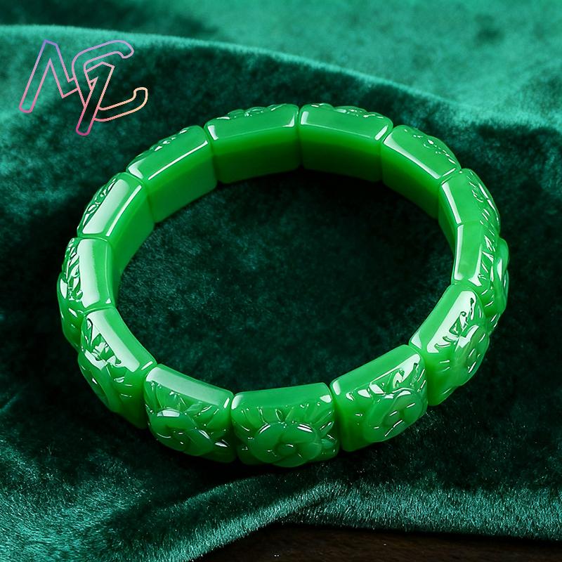 Echte Jade Bloem Armband Desig - Women'S Accessories Jewelry recensie en prijs