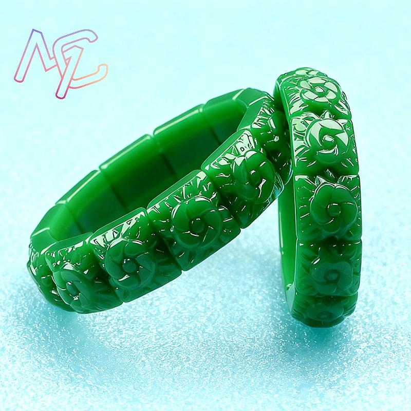 Echte Jade Bloem Armband Desig - Women'S Accessories Jewelry recensie en prijs
