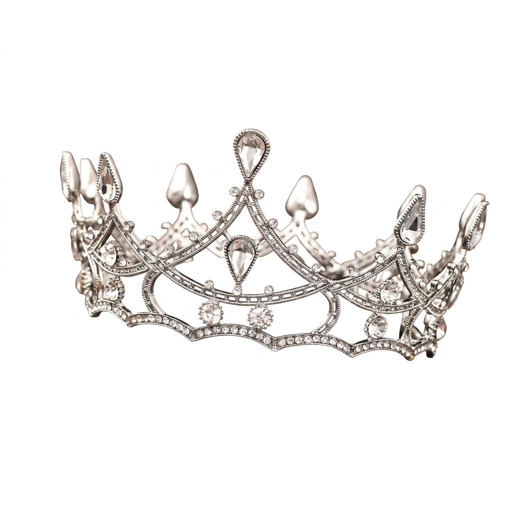 1pc barokke kristallen kroon e - Women Accessories For Wedding recensie en prijs