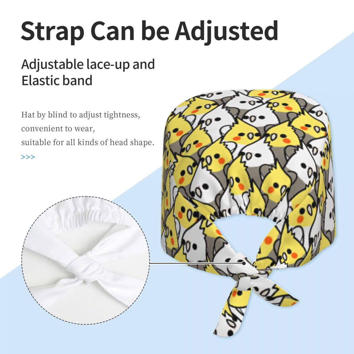 Scrub Caps Te veel vogels Valk - Women Accessories Poster recensie en prijs