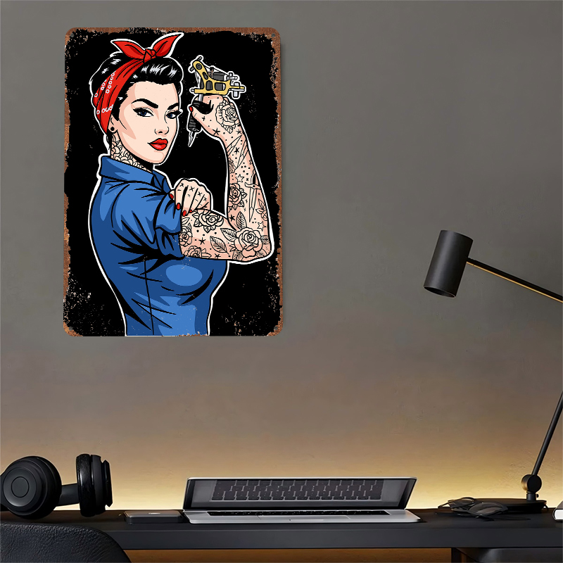 Getatoeëerde vrouw met tattoo  - Women Accessories Poster recensie en prijs