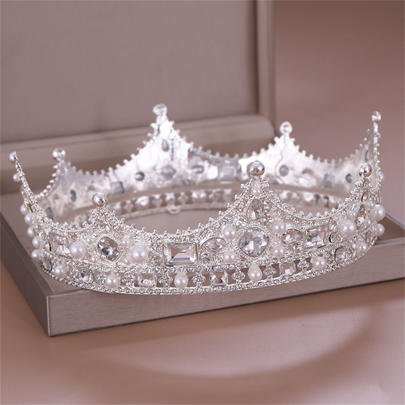 Legering Kroon Tiara Retro Bru - Women Accessories For Wedding recensie en prijs