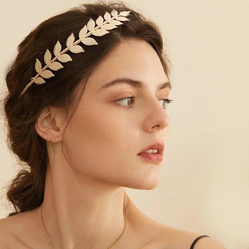 【B】Retro gouden bladhaarband,  - Women Accessories For Wedding recensie en prijs